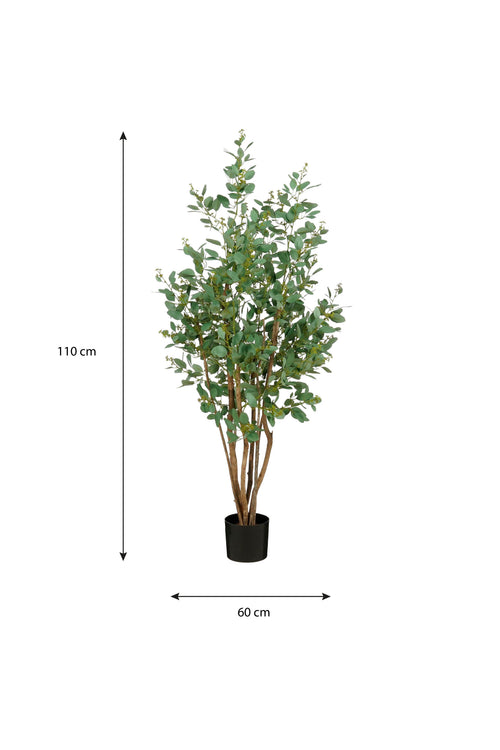 Mica Decorations Populier Kunstplant - H110 x Ø60 cm - Groen