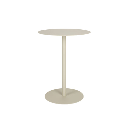 Zuiver Snow Bistrotafel Rond 57 cm Metaal Beige - vtwonen shop