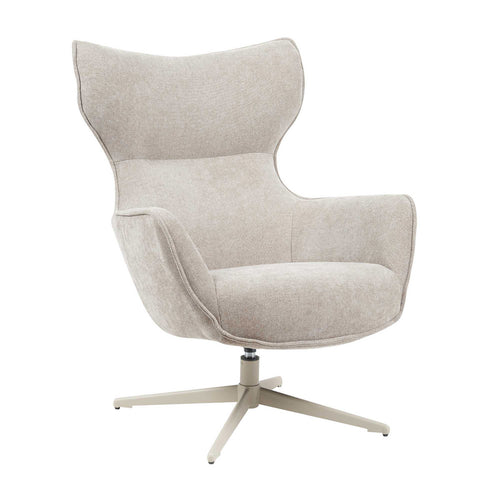 StarFurn Fauteuil Julia - Taupe Stof - Draaibaar - vtwonen shop