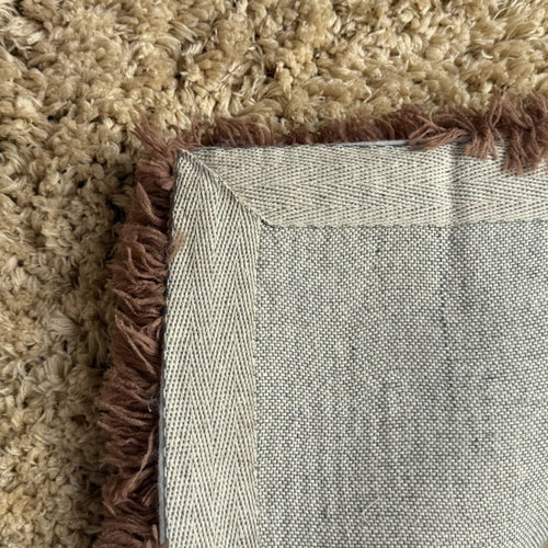 Interieur05 vloerkleed Pilo - hoogpolig - beige/bruin - 160 x 230 cm