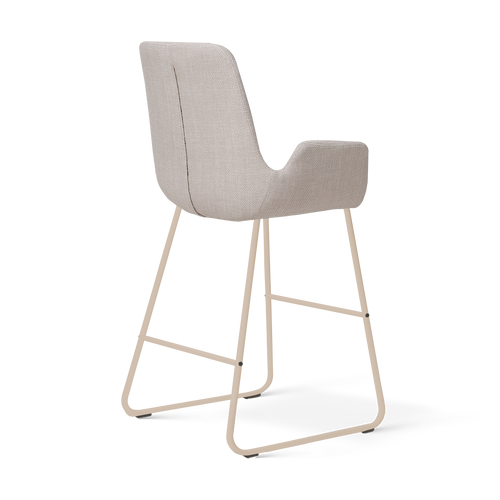 Nolon Nino-Eef barkruk beige - beige onderstel - 65 cm