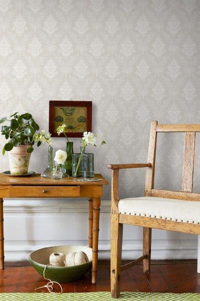 Borastapeter behang bloemen beige - 53 cm x 10.05 m - 660071 - vtwonen shop