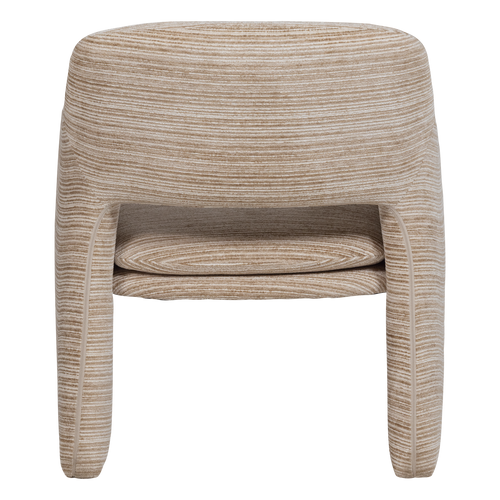 WOOOD fauteuil Lyric - Streep Dessin - Naturel - 81x70x65