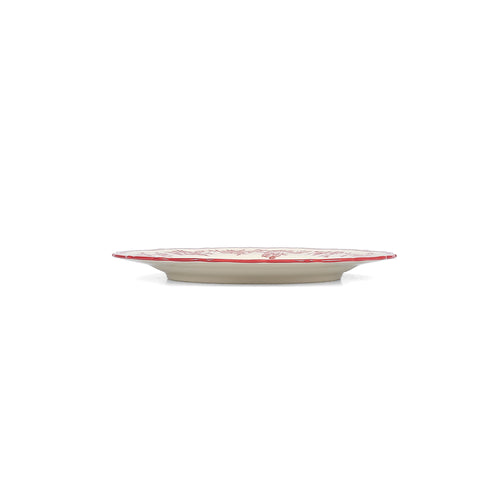 S|P Collection - Plat bord 27cm burgundy Cyril - Set van 4