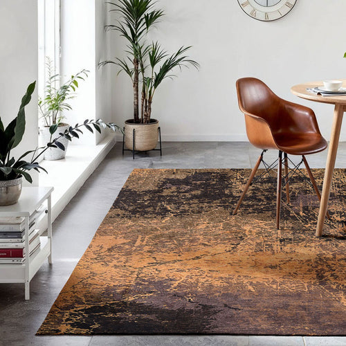 Ecorugs vloerkleed Deep Mine - oranje - 80x150cm