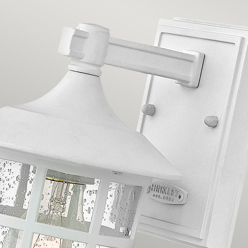 Elstead Hinkley Freeport Outdoor Wandlantaarn Structuur Wit, IP44