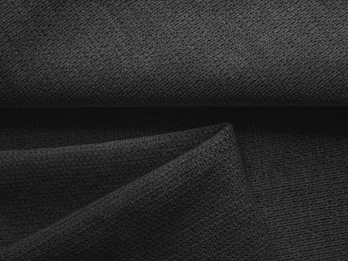 LaMiaSofa hoekbank links Palermo - chenille stof - antraciet - 207x148x86