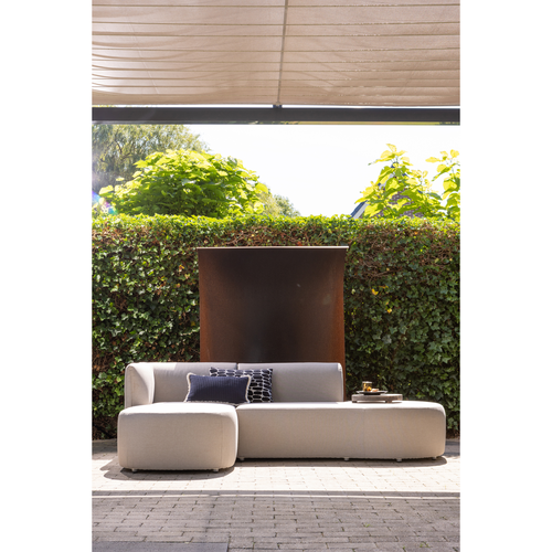 WOOOD loungeset Chios - Organisch - Zand - 71x258x168 - vtwonen shop