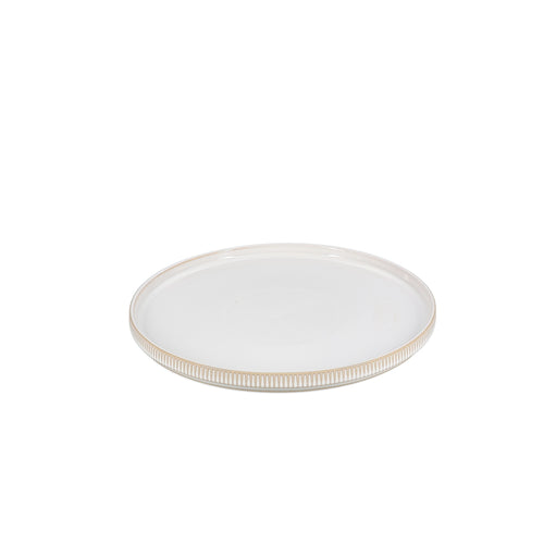Salt & Pepper - Plat bord 27xH2cm beige Silva - Set van 4