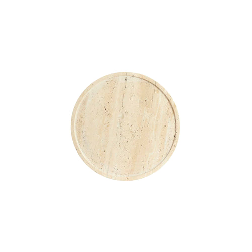 Light & Living bijzettafel Civita - bruin - Ø37cm