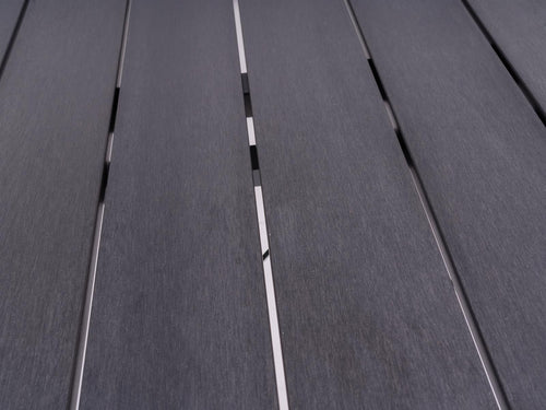 MaximaVida tuintafel inklapbaar kunststof-aluminium Hamburg 200 cm zwart - onderhoudsarm - vtwonen shop