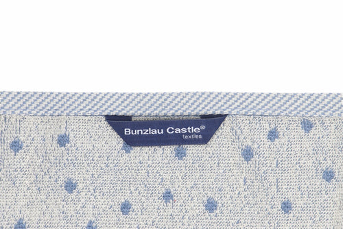 Bunzlau Castle Luxe Keukendoek en Theedoek - Kip Grijs Blauw - 100% biologisch GOTS katoen - keukentextiel set - vtwonen shop
