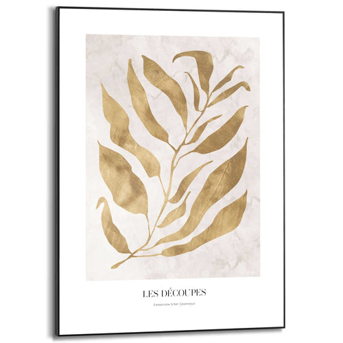 Reinders Golden Branch schilderij -  goud - slaapkamer - 70x50cm