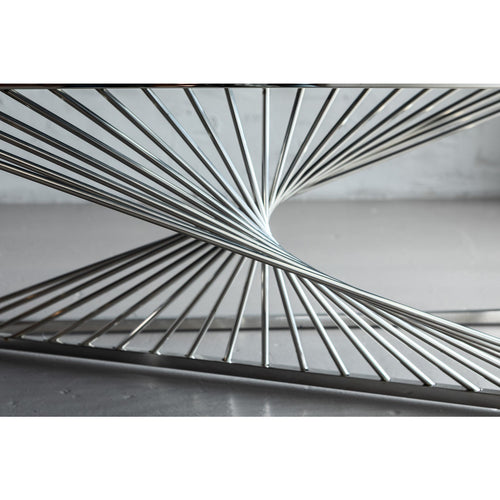 Kare Design Console Laser 120x40cm zilver - vtwonen shop