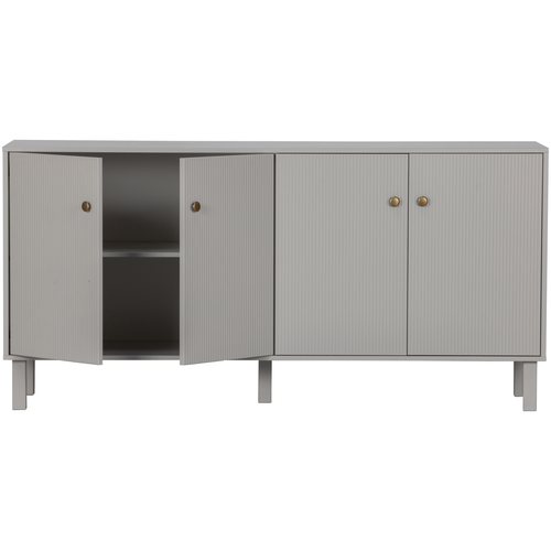 WOOOD dressoir Madu - Grenen - Wolkengrijs - 78x160x46 - vtwonen shop