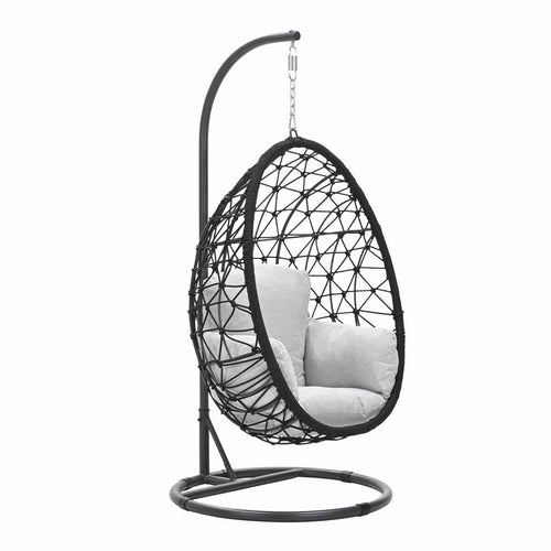 Garden Impressions hangstoel Panama swing egg- rope zwart - vtwonen shop