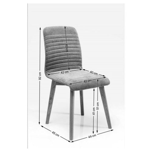 Kare Design Stoel Lara beige - vtwonen shop