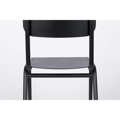 Zuiver Back To School Tuinstoel Zwart - Set van 2 - vtwonen shop