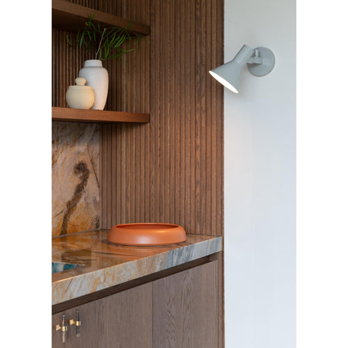 it's about RoMi wandlamp Stavanger - grijs - 31x15x20cm