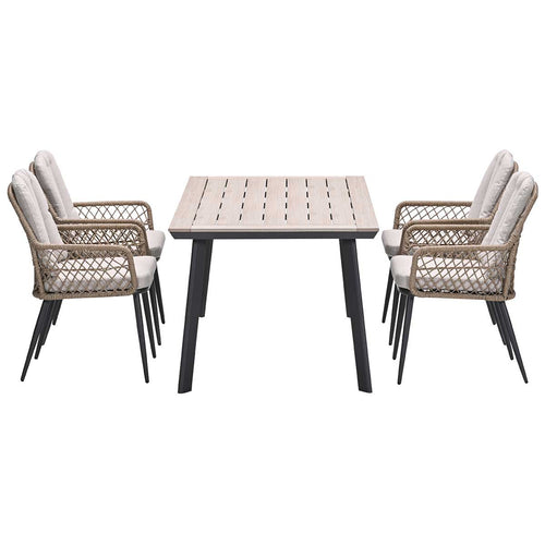 Garden Impressions tuinset Kalibo - Penedo - natural - 160x90 cm - 5-delig - vtwonen shop