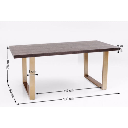 Kare Design Eettafel Osaka 180x90cm - vtwonen shop