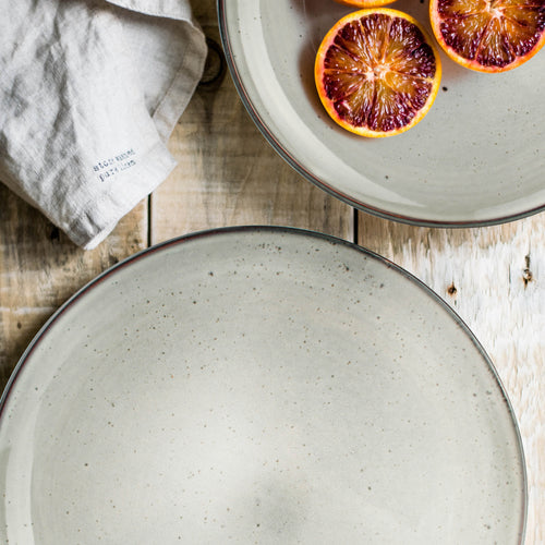 Ona - Plat bord 26cm groen Freckles - Set van 4 - vtwonen shop