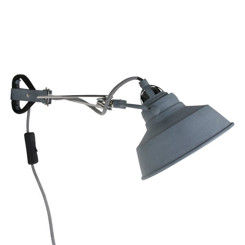 Mexlite wandlamp nove - 1 lichts - 36x 14 cm - grijs - vtwonen shop