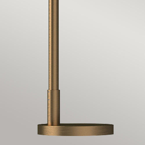 Stehleuchte Modern Gebürstetes Gold 1x E27