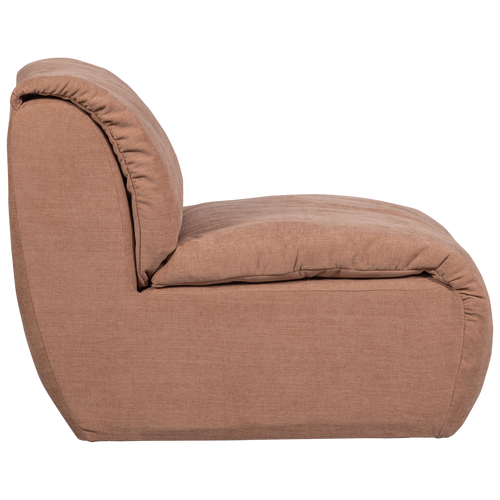 WOOOD 1-zits element Baggy - Geweven Chenille - Oudroze - 81x91x101 - vtwonen shop