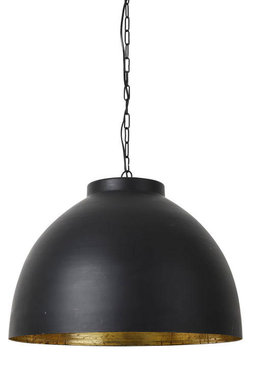 Light & Living hanglamp  - zwart - 60x60x42 cm