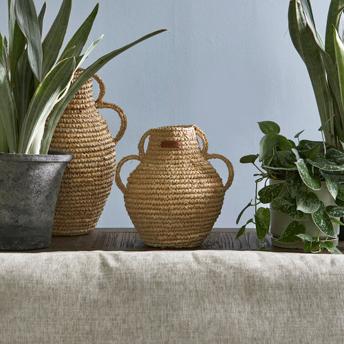 Rivièra Maison Coco Island Vase S - Sisal - Naturel - vtwonen shop