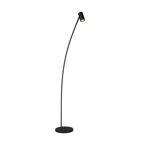 Atmooz vloerlamp Floyd - zwart - 29 x 74 x H 184 cm - GU10