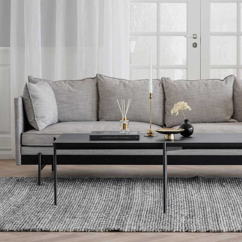 Rowico Home Shelton Houten Salontafel 145 cm - Zwart - vtwonen shop