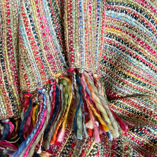 Malagoon plaid Fun - beige melee - 125x150cm