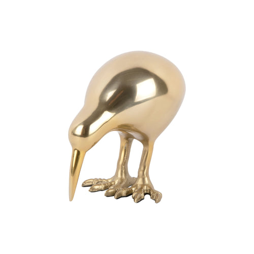 Present Time ornament Bird - goud - 21x7.5x9.5cm - vtwonen shop