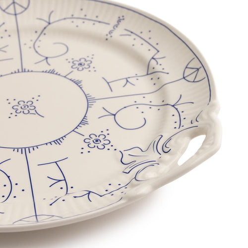 Royal Boch Copenhague cakeschaal - Ø27cm
