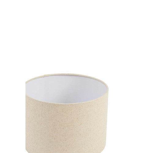 Light & Living lampenkap Linen - bruin - Ø25cm