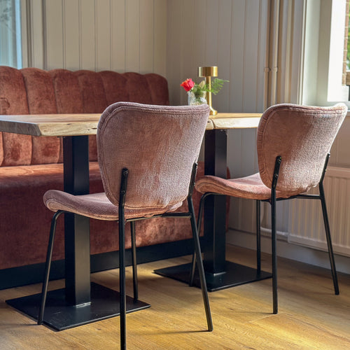 Kick eetkamerstoel Ize - Crème - vtwonen shop