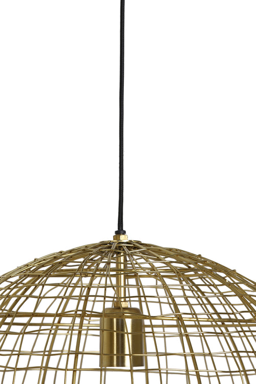 Light & Living hanglamp MIRANA - Ø46x43cm - goud