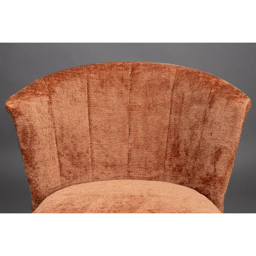 Dutchbone Georgia Eetkamerstoelen  Terracotta - Set van 2 - vtwonen shop