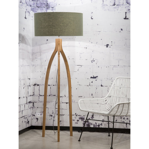 GOOD&MOJO vloerlamp Annapurna - groen - Ø60cm - vtwonen shop