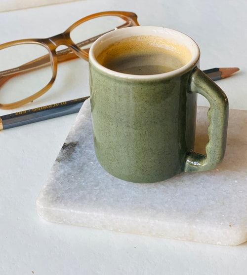 Return to Sender Espresso kopjes - Groen - Set van 2 - vtwonen shop