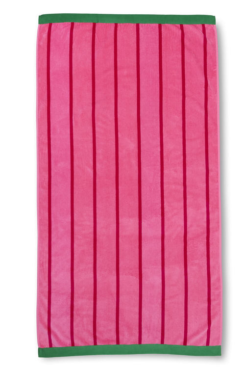 KAAT Amsterdam Strandlaken Summer Sweet - 100 x 180 cm - Roze