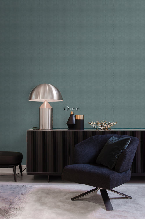 Origin Wallcoverings behang dierenhuidprint petrolblauw - 53 cm x 10,05 m - 347312 - vtwonen shop