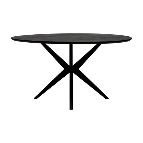 Kick eettafel Havard - 140cm - Zwart - vtwonen shop