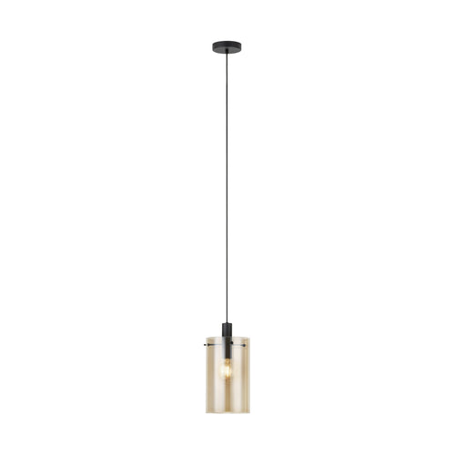 Stars of Light hanglamp Polverara - 1 lichts - ø18 cm - e27 - zwart