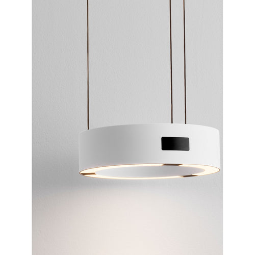 Nova Luce AFI Cilindrische hanglamp voor aan het plafond, wit, sensor dimbaar, LED, 24W, 1712lm, 3000K