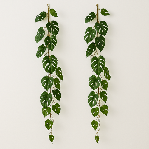 Flourify kunstplant - Split Philodendron - 104 cm - bundel van 2 - vtwonen shop