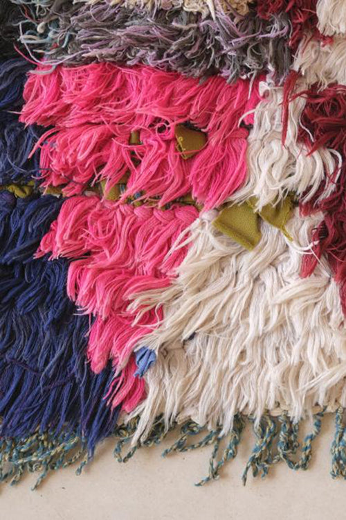 AFK Living vloerkleed Berber - handgemaakt - Wol - 218 x 100 cm - vtwonen shop