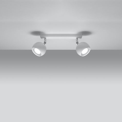 Sollux Lighting Plafondlamp OCULARE 2 wit - 30x10x16cm